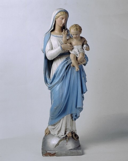 Statue : Vierge à l'Enfant