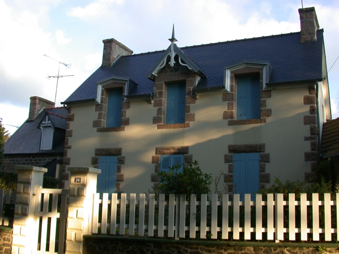 Maison dite Ker Jean, Ploumanac'h, 24 rue du Moulin (Perros-Guirec)