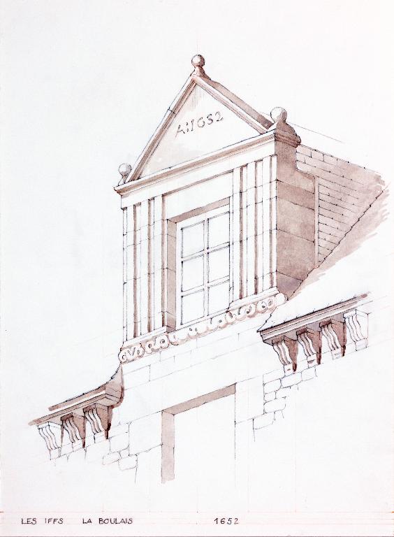 Maison de Tisserand, la Boulais (Les Iffs)