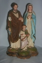 Groupe sculpté : Sainte Famille