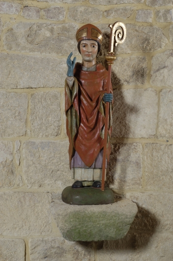 Statue de saint évêque