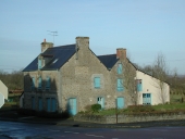 Maison, actuellement immeuble à logements, rue Lamennais (Saint-Pierre-de-Plesguen fusionnée en Mesnil-Roc'h en 2019)