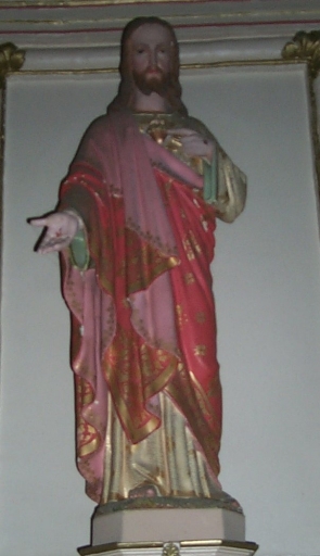 Statue : Sacré Coeur (Guipry fusionnée en Guipry-Messac en 2016)