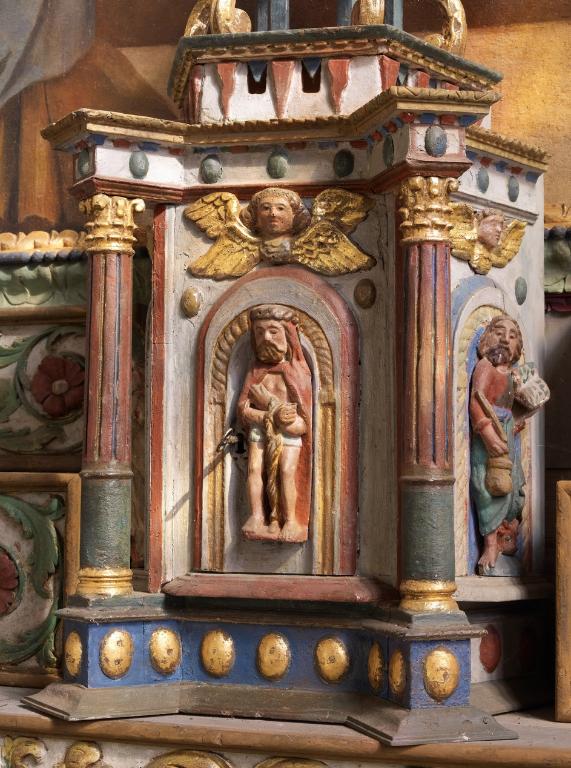 Statue (tabernacle) : Ecce homo, Chapelle Saint-Jacques (Tréméven)
