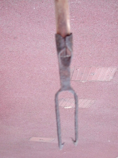 Outil de pêche à pied : foëne