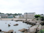 Front de mer : de la plage de Saint-Guirec à Ty Ruz, Ploumanac'h (Perros-Guirec)