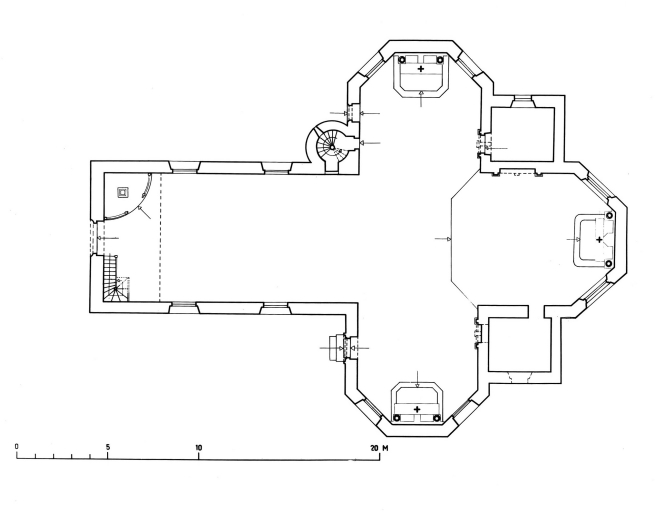 Prieuré de chanoines réguliers de Saint-Augustin, église paroissiale Saint-Martin (Fleurigné)