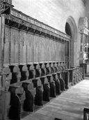 Stalles, ancienne collégiale, actuellement église Sainte-Marie-Madeleine (Champeaux)