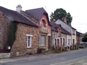 Alignement de maisons, Foulvandier (Saint-Malo-de-Phily)