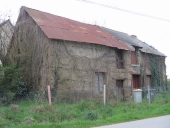Alignement de maisons, la Rivière (Miniac-Morvan)