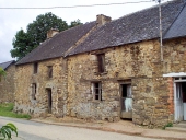 Maison 2, la Lande (Maure-de-Bretagne fusionnée en Val d'Anast en 2017)