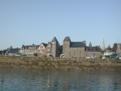 Le front de mer de la rivière de Tréguier, le Jaudy (Plouguiel)