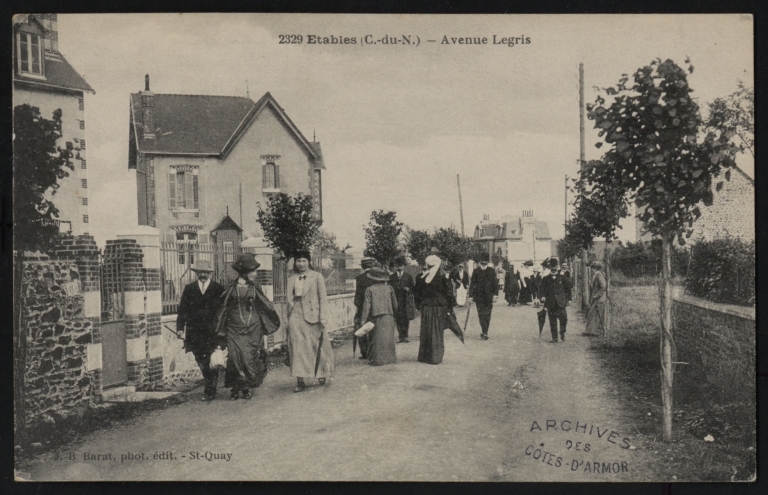 La ville d'Etables-sur-Mer (Etables-sur-Mer fusionnée en Binic-Etables-sur-Mer en 2016)