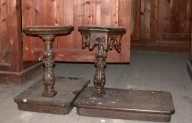 Tabourets de chantre (2)