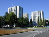 Cité, place de Prague (Rennes)