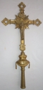 Ensemble de 2 croix de procession