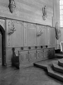 Stalles, lambris de hauteur (Antrain fusionnée en Val-Couesnon en 2019)