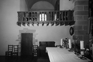 Tribune du choeur (Dompierre-du-Chemin fusionnée en Luitré-Dompierre en 2019)