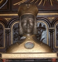 Bustes reliquaires de saint Maudé et saint Riom