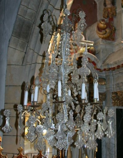 Paire 2 de lustres d'église