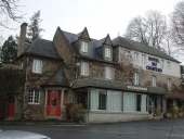Maison, actuellement hôtel du Château, place Chateaubriand (Combourg)