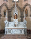 Ensemble du maître-autel : autel, tabernacle, exposition, retable, gradin d'autel, 3 degrés d'autel