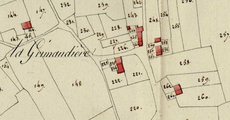 Ecart, la Grimaudière (Bruz)