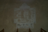 Tableau commémoratif des morts de la guerre 1914-1918