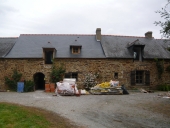 Alignement de maisons, les Landeriaux (Bruz)