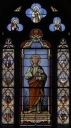 Verrière de la maîtresse-vitre : Saint Pierre