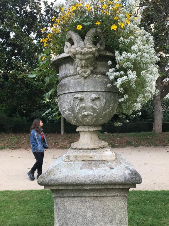 Oeuvres sculptées, Parc du Thabor (Rennes)