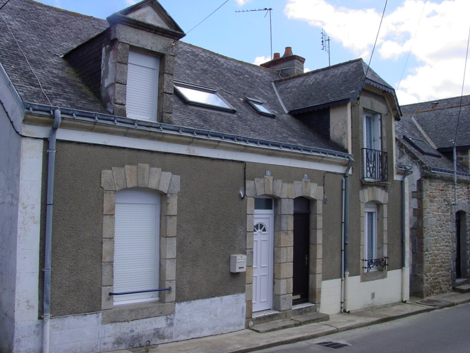 Maison double, 5 et 7 rue Alphonse Rio (Etel)