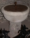 Bénitier aujourd'hui fonts baptismaux