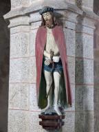 Statue : Ecce homo, Eglise Saint-Eloi (Mespaul)