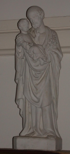Statuette sur culot : saint Joseph