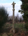 Croix de chemin, chemin du Porjou ; chemin de Crec'h-an-Dilhen, Kergrist (Paimpol)
