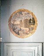 Ensemble de trois dessus-de-porte : Paysages, Maillé (Plounévez-Lochrist)