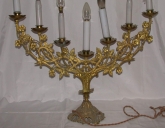 Paire de chandeliers d'église