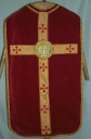Ornement rouge : chasuble