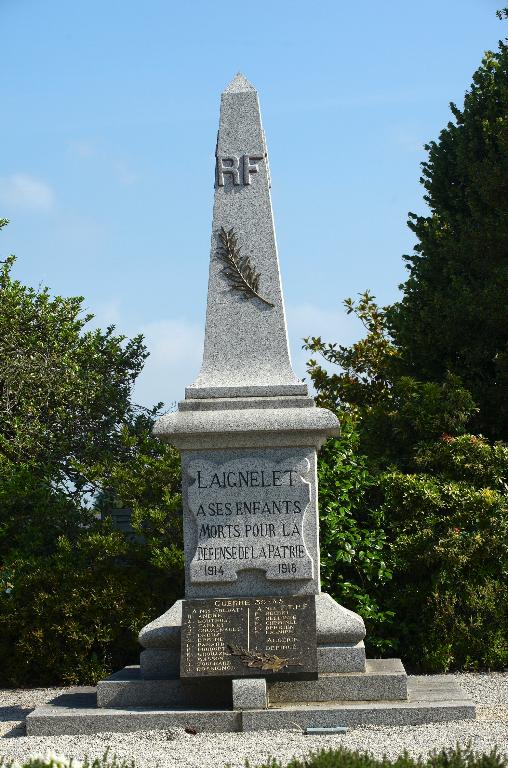 Monument aux morts (Laignelet)