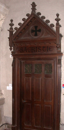 Porte de la sacristie
