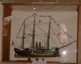 Maquette ex-voto de bateau