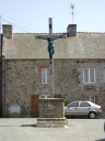 Croix monumentale, place du Calvaire (La Richardais)