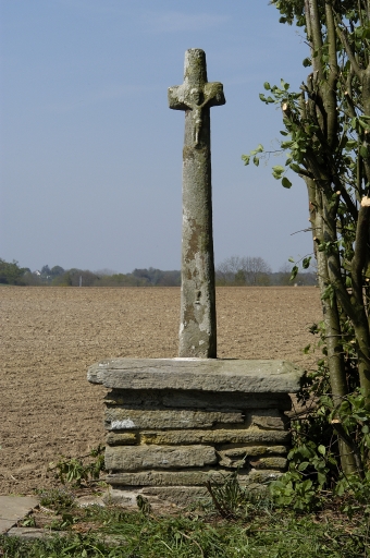 Croix de chemin, au sud de Toul Kih (Pluméliau fusionnée en Pluméliau-Bieuzy en 2019)