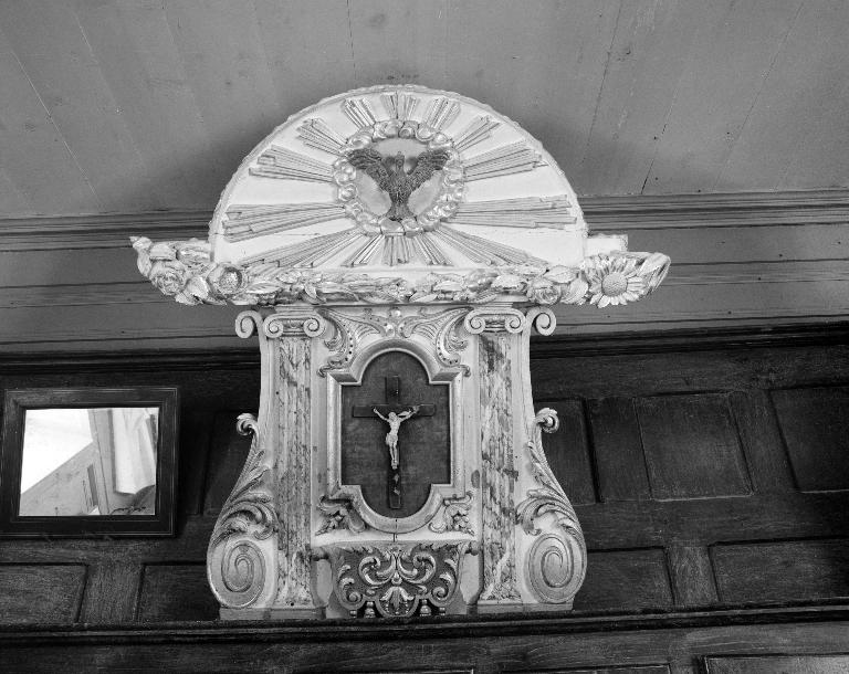 Élément de retable, église paroissiale Sainte-Édiltrude (Tréflez)