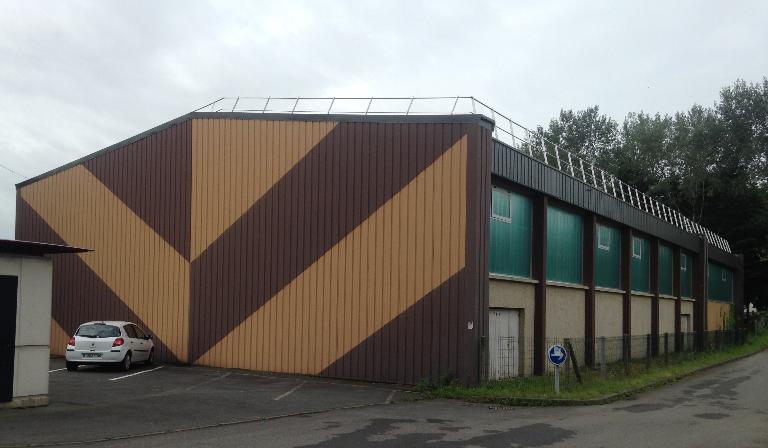 Gymnase du lycée Basch, allée  des Cévennes (Rennes)