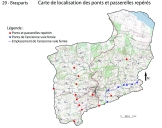Les ponts et passerelles sur la commune de Brasparts
