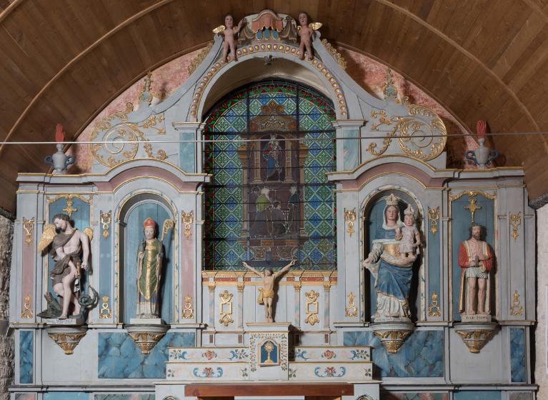 Statue : Ecce homo, Chapelle Saint-Martin (Rohan)