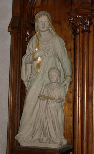 Statue : Education de la Vierge