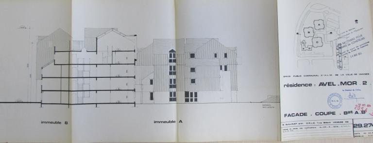 Avel Mor, Avel Dro, zac de Cliscouët, boulevard de la Résistance, avenue de Suffren, rue Yves de Kerguelen (Vannes)